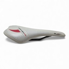 Sella bici da strada Pinarello MOST Panther FP bianca Carbon Rail NOS retrò sbiadita