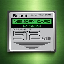 Roland 512MB CF CompactFlash