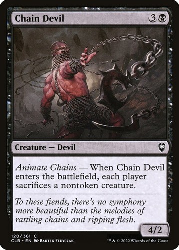 Chain devil commander - devil,