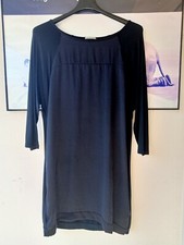Abito intimissimi donna nero maglia e seta tg.S manica 3/4 usato ottimo