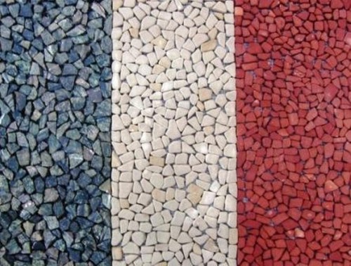 Rosone italia mosaico in - mosaico,