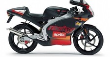 APRILIA ADESIVI ORIGINALI GENUINE DECAL RS 50 RS50 BLACK DIABLO 2002 02 8267511