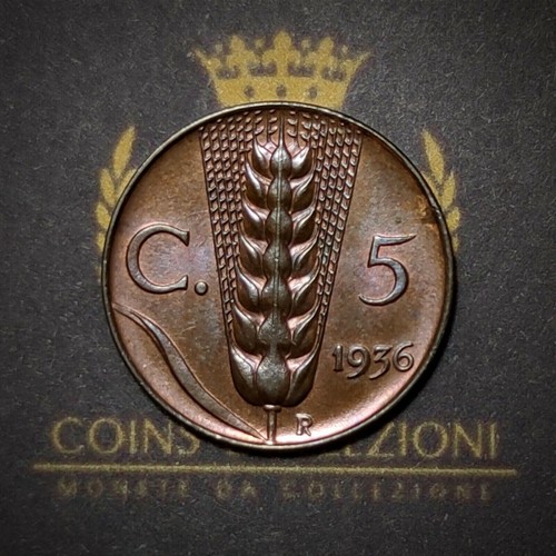 Centesimi spiga 1936 - centesimi,