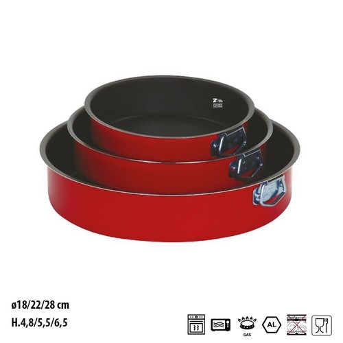 Tris set tortiere - 3, diam