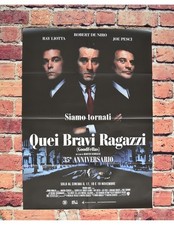 manifesto QUEI BRAVI RAGAZZI goodfellas robert de niro martin scorsese gilm A07