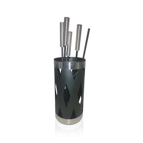 Set attrezzi camino pz - attrezzi, 5