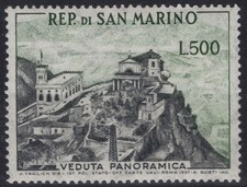 SAN MARINO 1958 VEDUTA 500