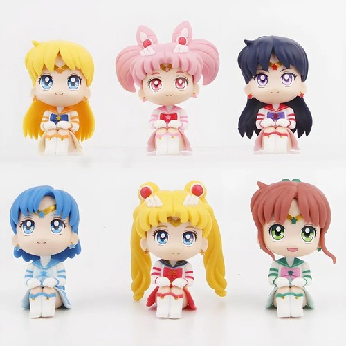 6pcs anime sailor - anime, tsukino