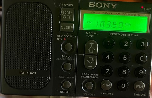 Icf sw1 sony onde corte - sony,