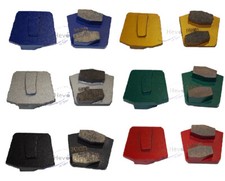 Segmento di diamante in metallo ad esempio per Klindex grana 6 - grana 300 - PKD