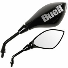 SPECCHI SPECCHIETTI MANUBRIO LIMITS LOGO ARGENTO BUELL ULYSSES XB9S XB12S X2 S1