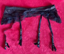 REGGICALZE PIZZO TRASPARENTE SISSY CROSSDRESSER GARTERBELT