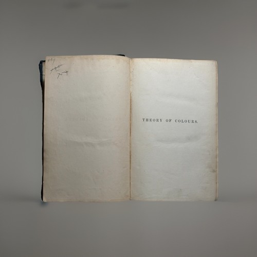 1840 goethe theory - goethe, colours