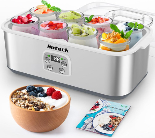 Yogurtiera con barattoli - yogurtiera, 8