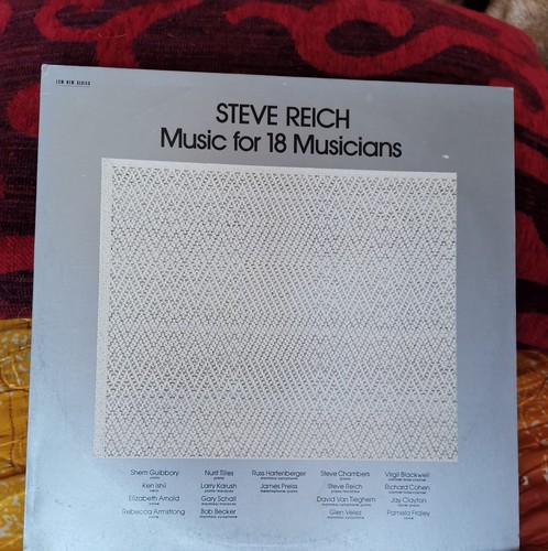 Steve reich music for - reich, 18