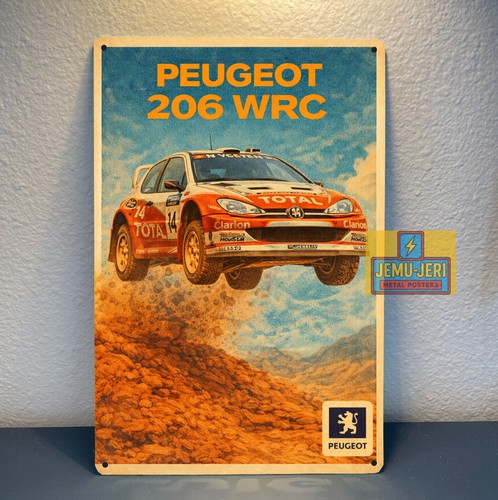 Poster metallo per auto - poster,