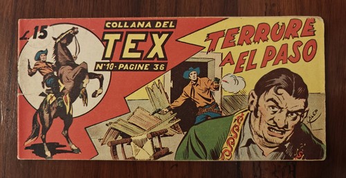Tex striscia prima serie - tex, 10