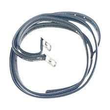 Attrezzatura per cavalli da cavallo in pelle stacca, cinghia leggera, staffa,