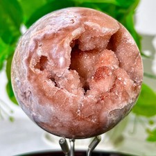 Rara sfera di polvere viola da