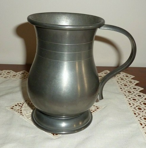 Vaso peltro usato - -,