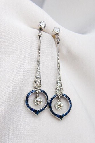 Orecchino stile art deco - stile,