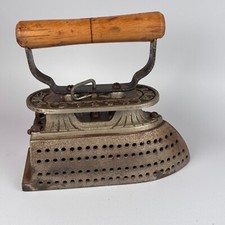 RARO ANTICO FERRO DA STIRO