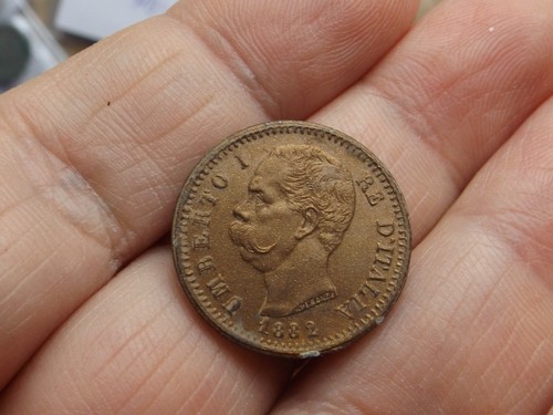 Lire 1882 umberto falso - lire,