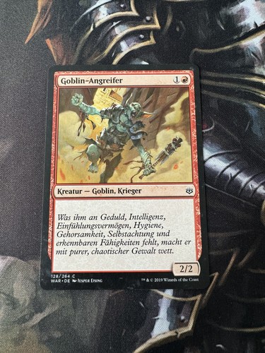 Mtg attaccante goblin - -,