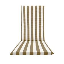 Cuscino imbottito per Sdraio Mare Giardino - 120X50 cm - Per Sdraio in Legno