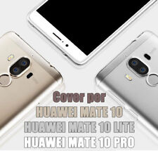 CUSTODIA COVER Case PER Huawei Mate 10LITE E MATE 10 PRO TPU trasparente morbido