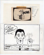 MILO MANARA - MINI STORIA ORIGINALE TELEROMPO