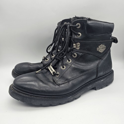 Harley davidson black - davidson, leather