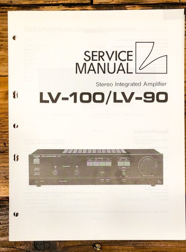 Luxman lv 100 - lv-90, lv-100