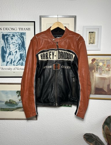 Harley davidson giacca pelle - davidson,