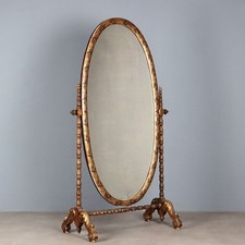 Psiche Antica Legno Intagliato