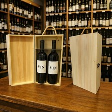 Cassetta portabottiglie doppia