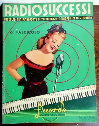 Spartito radiosuccessi - spartito, 6°