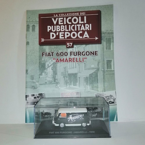 Fiat 600 furgone amarelli - amarelli, 1958