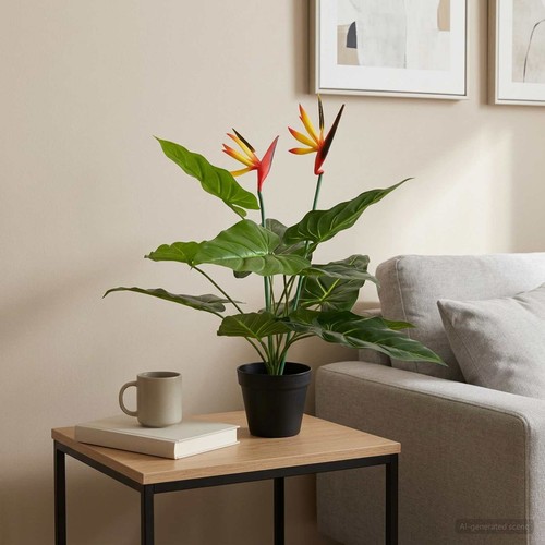 Pianta artificiale strelitzia - pianta,