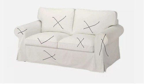 Copridivano usato ikea ektorp - copridivano,