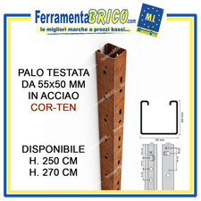 PALO DI TESTATA 55x50 MM