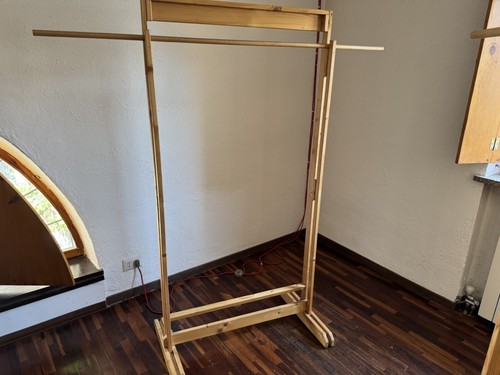 Stand appendiabiti legno - stand,