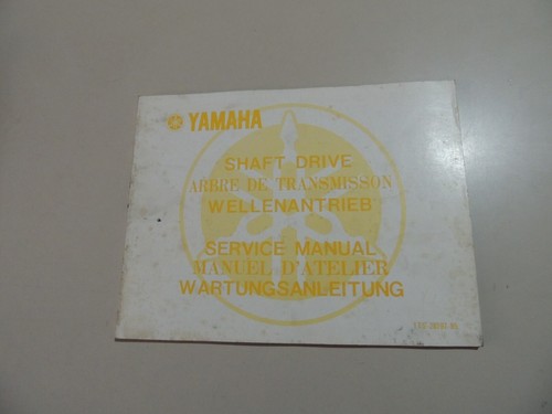 Manuale officina kardan yamaha - manuale,