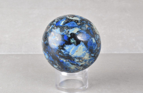 Crisocolla con sfera azzurra
