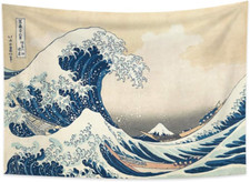 100X70Cm Ukiyo-E Arazzo Monte