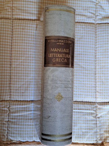 Manuale letteratura greca - letteratura,