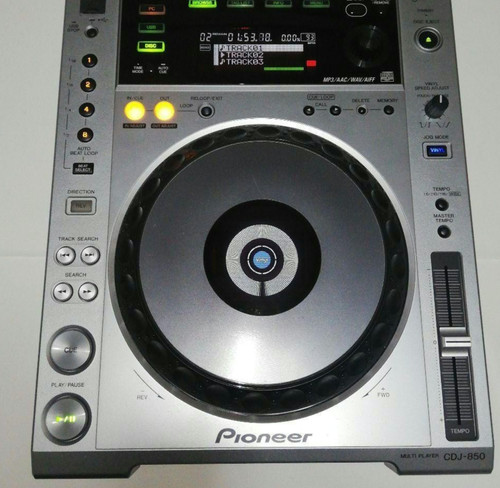 Pioneer cdj 850 silver - pioneer, cdj-850