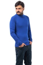 Maglione Mezzo Collo Uomo Lana