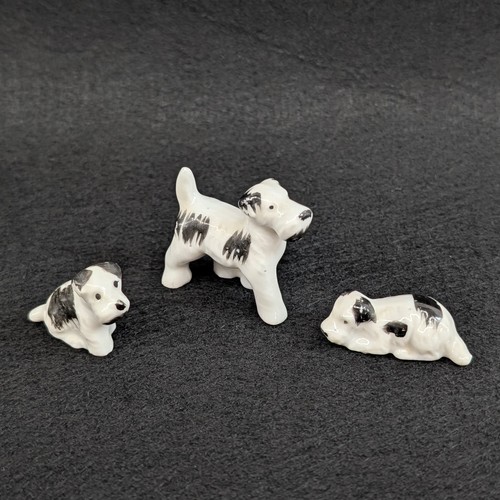 Vintage set fox terrier - vintage,