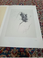 EMILIO GRECO LITOGRAFIA ORIGINALE SENZA TITOLO NUMERAZIONE A MATITA.